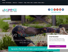 Tablet Screenshot of inbalancesanantonio.com